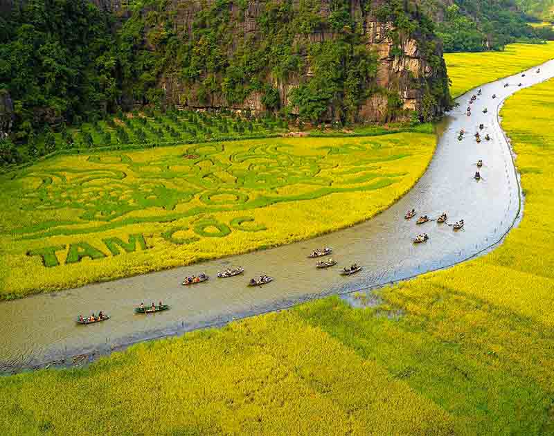 Ninh Binh Tour 2 Days 1 Night: Hanoi - Ninh Binh - Halong Bay